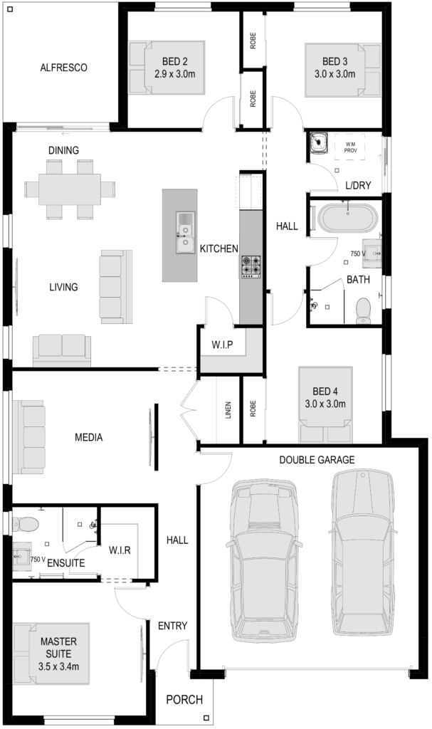 Dallas floor plan