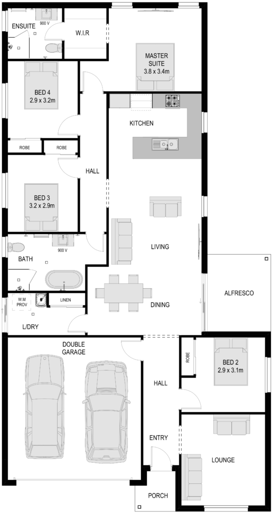 oasis floor plan